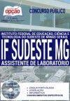 Apostila - ASSISTENTE DE LABORATÓRIO - Instituto Federal de Ed., Ciência e Tec. do Sudeste de Minas