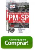 Apostila - OFICIAL PM - Concurso PM SP 2017