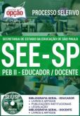Secretaria de Estado da Educação / SP  PEB II - EDUCADOR / DOCENTE