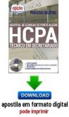 Apostila - TÉCNICO EM SECRETARIADO - Processo Seletivo HCPA 2016