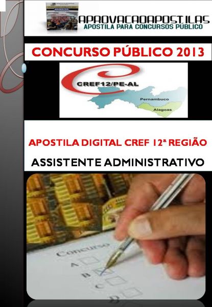 Apostila Concurso Cref 12 ª região Assistente Administrativo