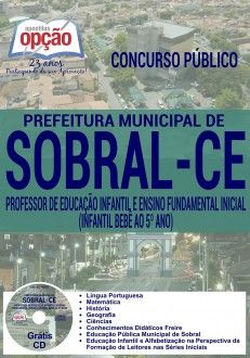 Apostila - PROF. DE EDU. INFANTIL E ENSINO FUND. INICIAL (INF. BEBÊ AO 5º ANO) - Prefeitura Municipa