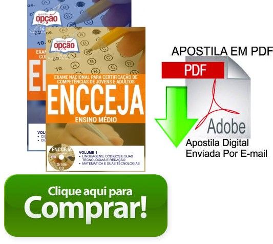 Apostila - ENCCEJA - ENSINO MÉDIO - ENCCEJA 2017