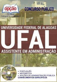 Apostila - ASSISTENTE EM ADMINISTRAÇÃO - UFAL-AL