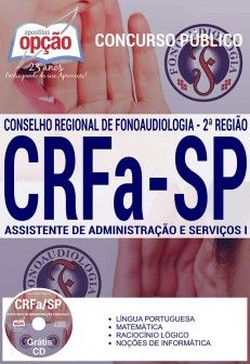 Apostila - ASSISTENTE DE ADMINISTRAÇÃO E SERVIÇO I - Concurso CRFa SP 2016